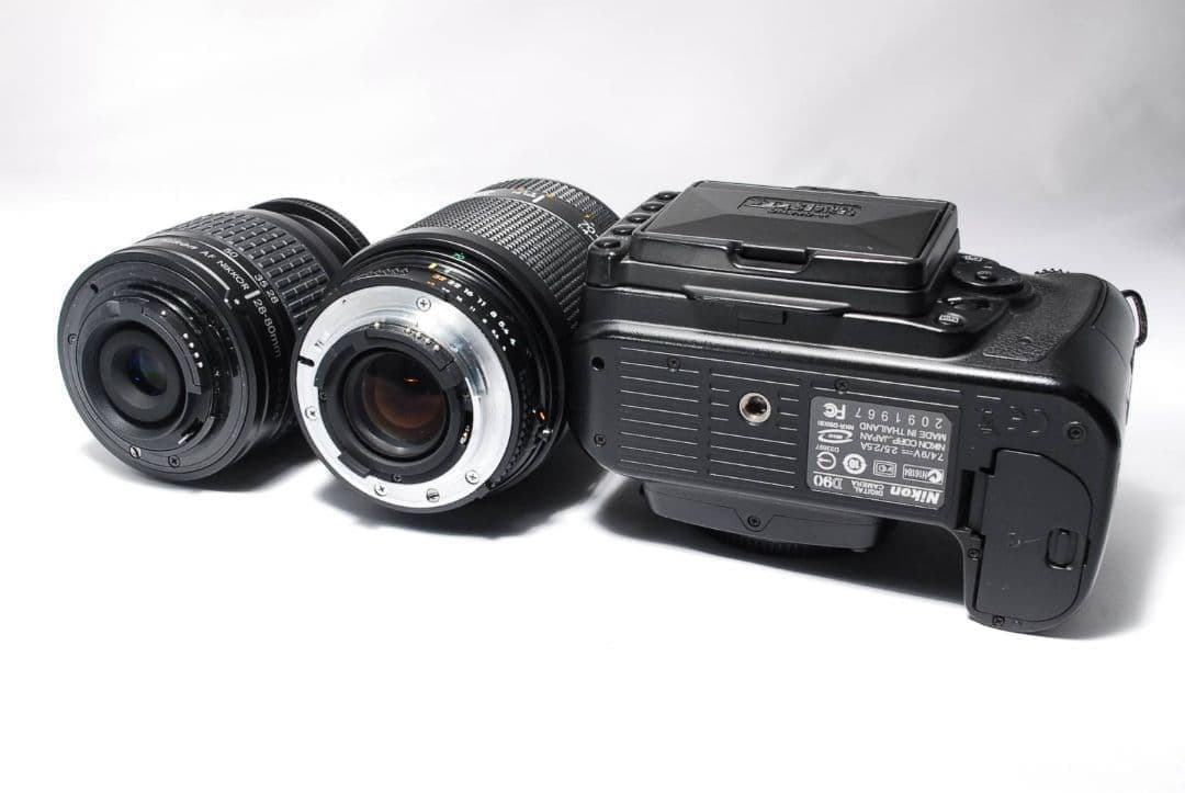 ♥Nikon D90♥ ボディAF搭載 標準＆望遠Wレンズ 初心者おすすめ