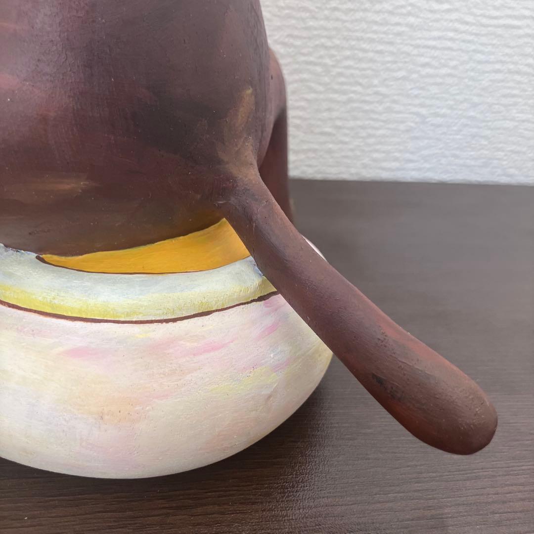 【模写】奈良美智 Harmless Kitty 木 フィギュア