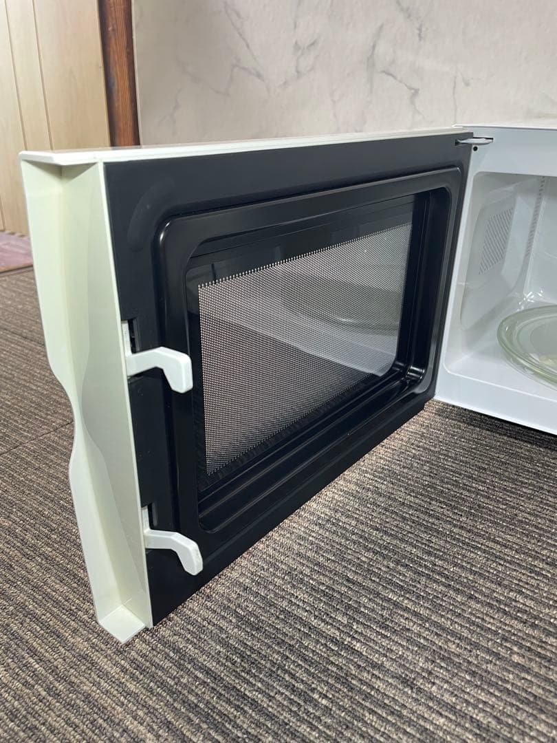 853 シャープ 電子レンジ ターンテーブル 横開き 一人暮らし 単身 国産