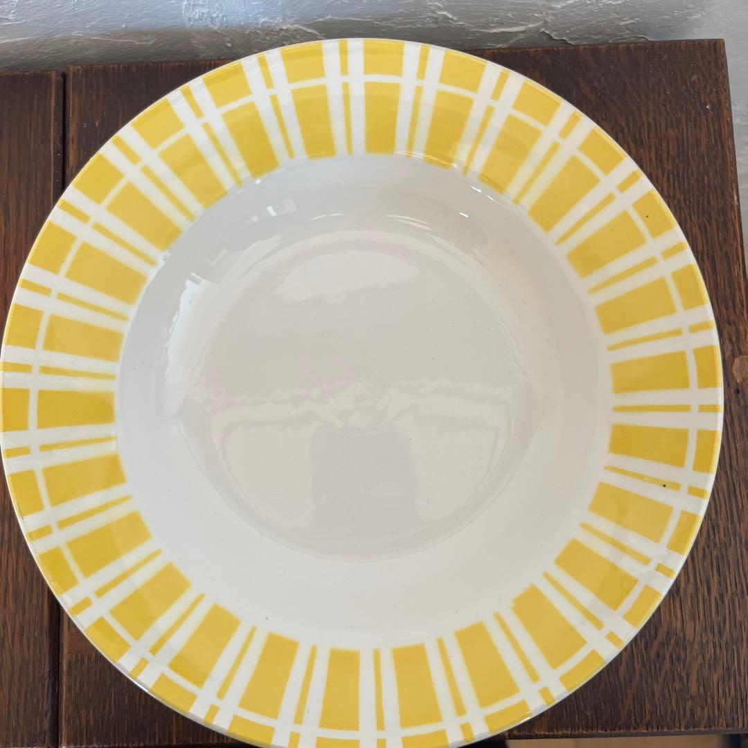 フランスアンティーク　サルグミンヌ　ディゴワン　スープ皿2枚セット