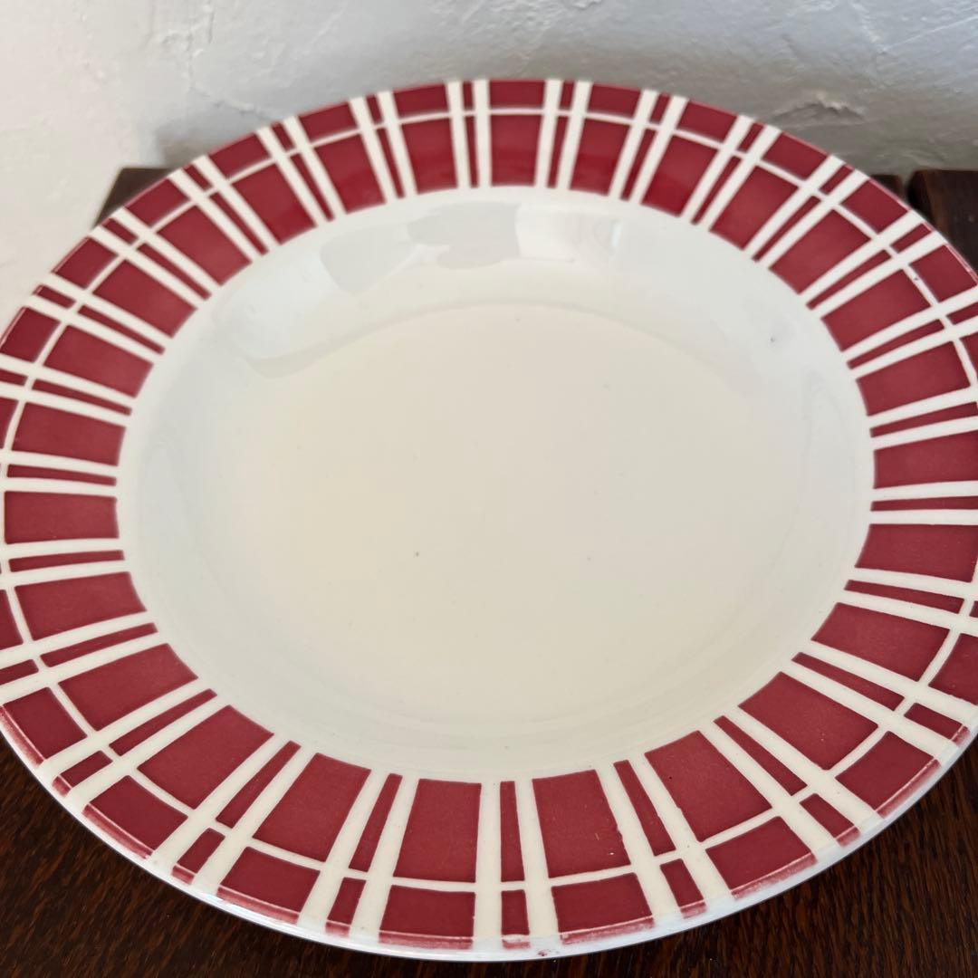 フランスアンティーク　サルグミンヌ　ディゴワン　スープ皿2枚セット