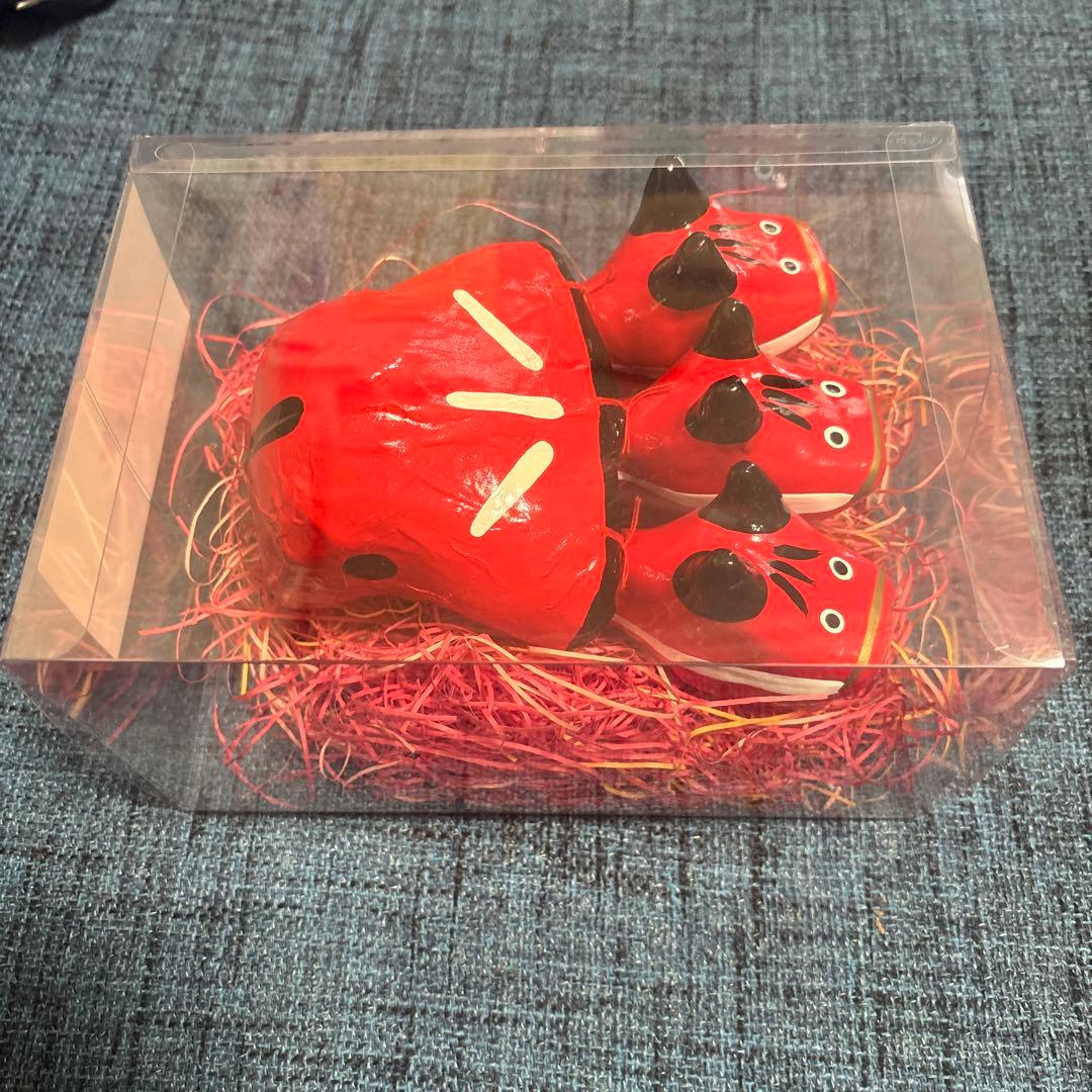 神獣ベコ　ケルベコス（張り子）