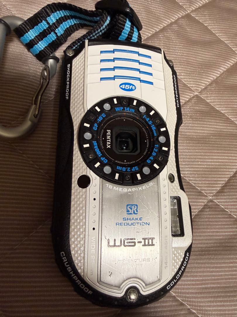 PENTAX WGー3 ホワイト　完動中古品