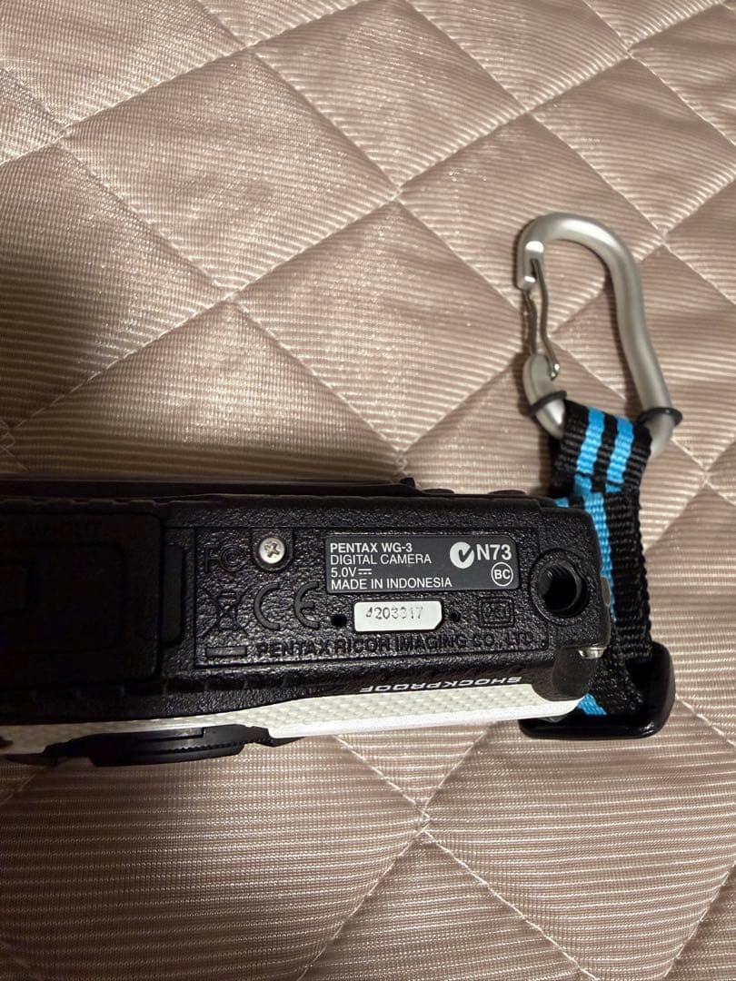 PENTAX WGー3 ホワイト　完動中古品