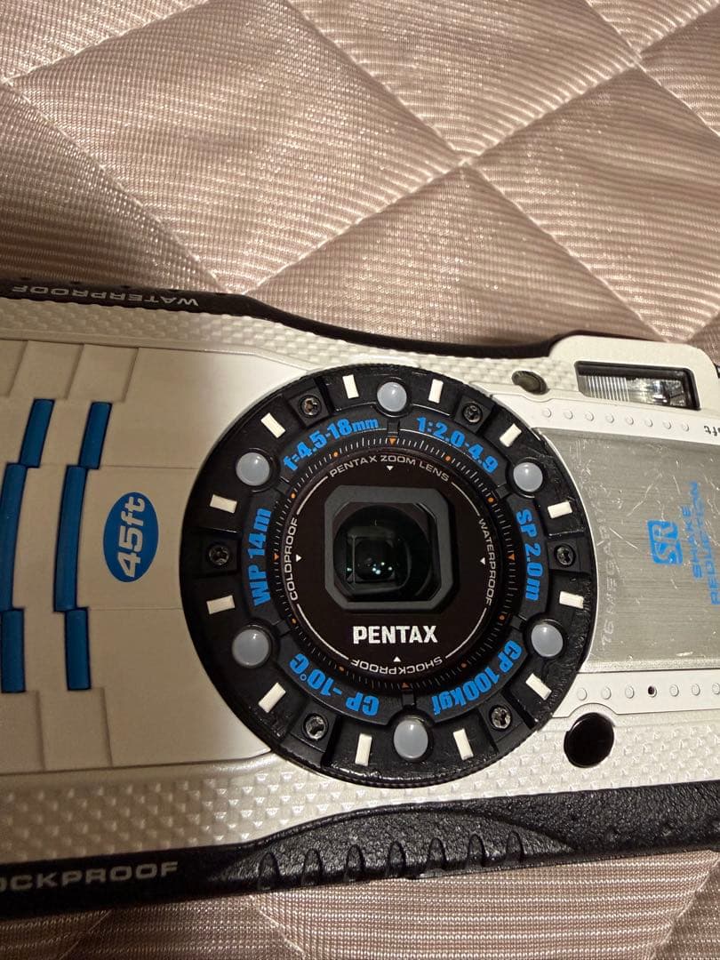 PENTAX WGー3 ホワイト　完動中古品