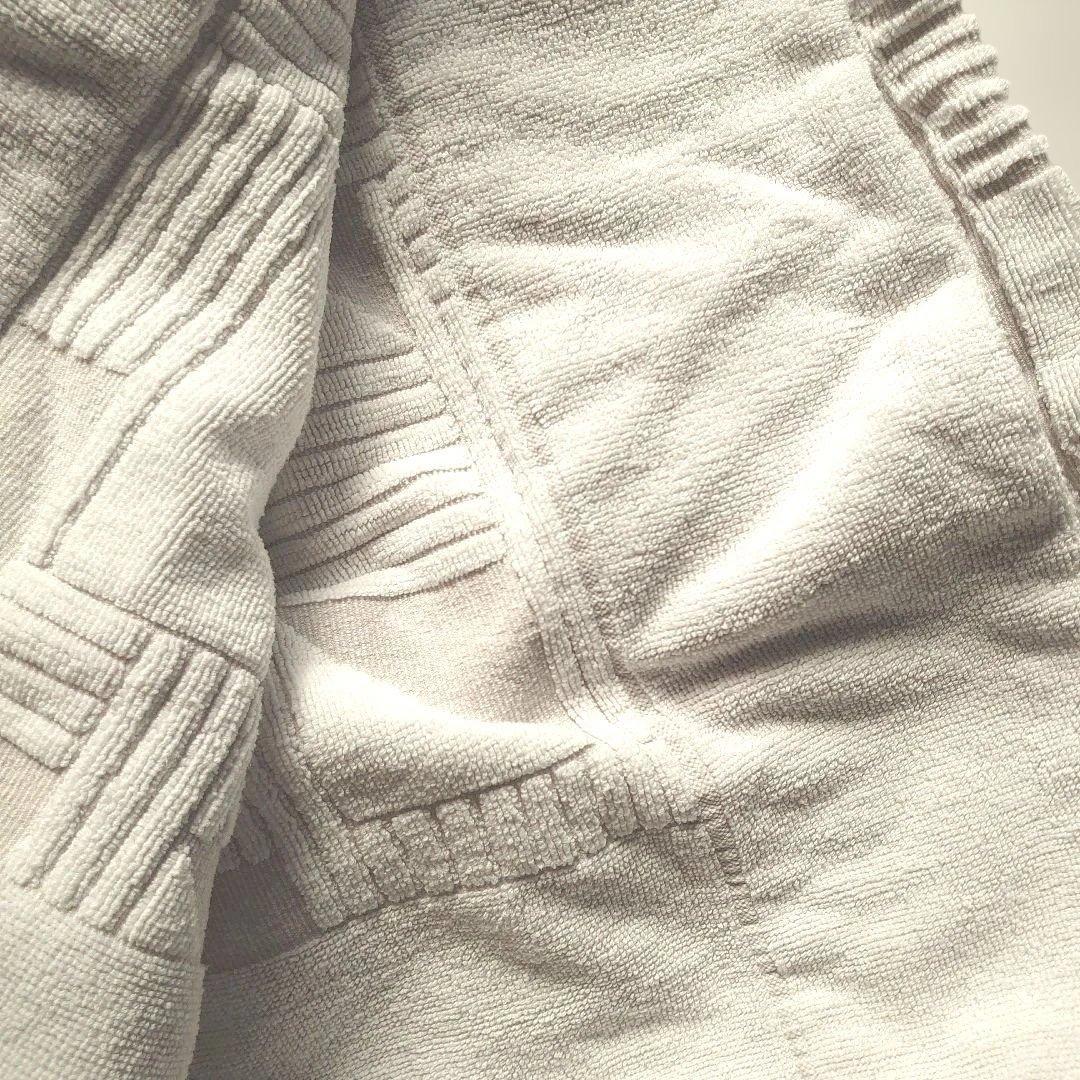 ダブルタオルケット 薄いベージュ 220×245cm