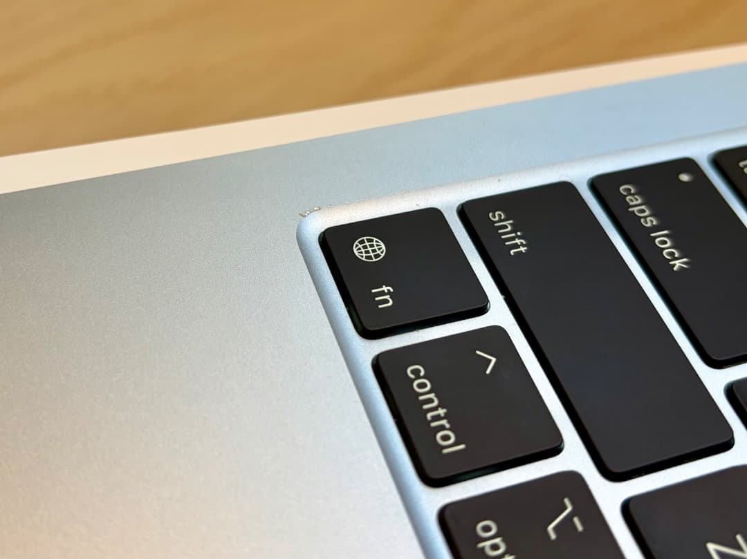 【極美品 US配列】M4 MacBook Air 13 16GB 512GB