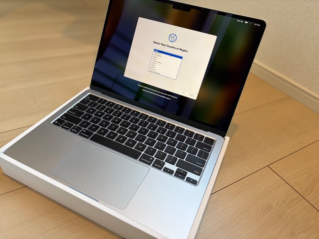 【極美品 US配列】M4 MacBook Air 13 16GB 512GB