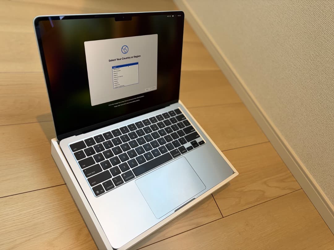 【極美品 US配列】M4 MacBook Air 13 16GB 512GB