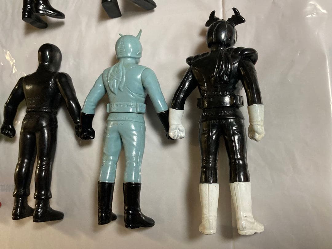 レア 当時物 ヴィンテージ 仮面ライダー フィギュア 8体セット