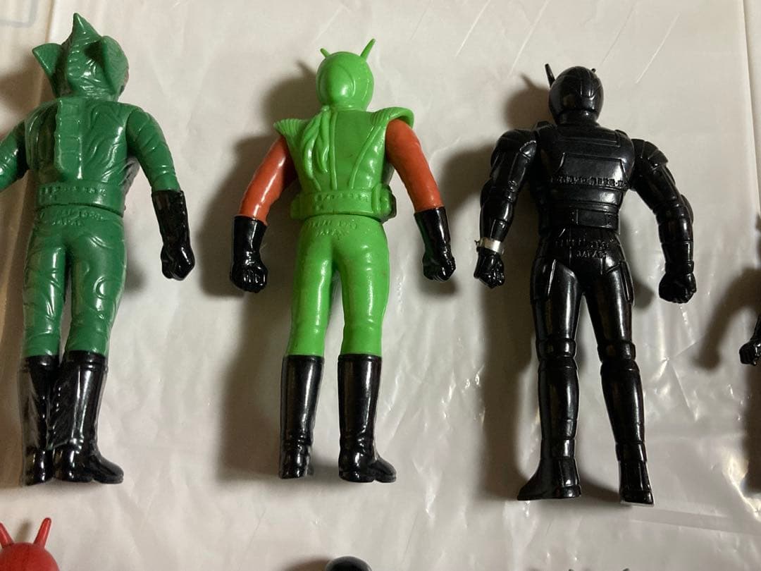 レア 当時物 ヴィンテージ 仮面ライダー フィギュア 8体セット