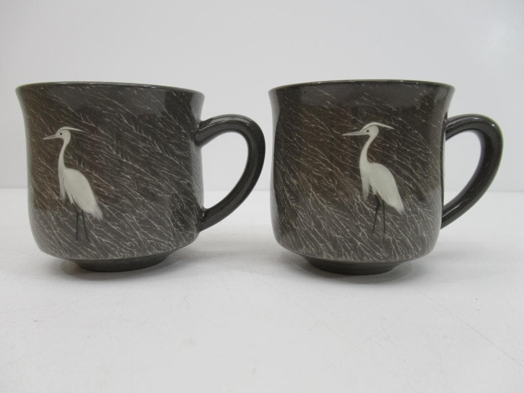 現川焼/臥牛窯 食器まとめ/珈琲碗皿/湯呑/小皿 他 N17