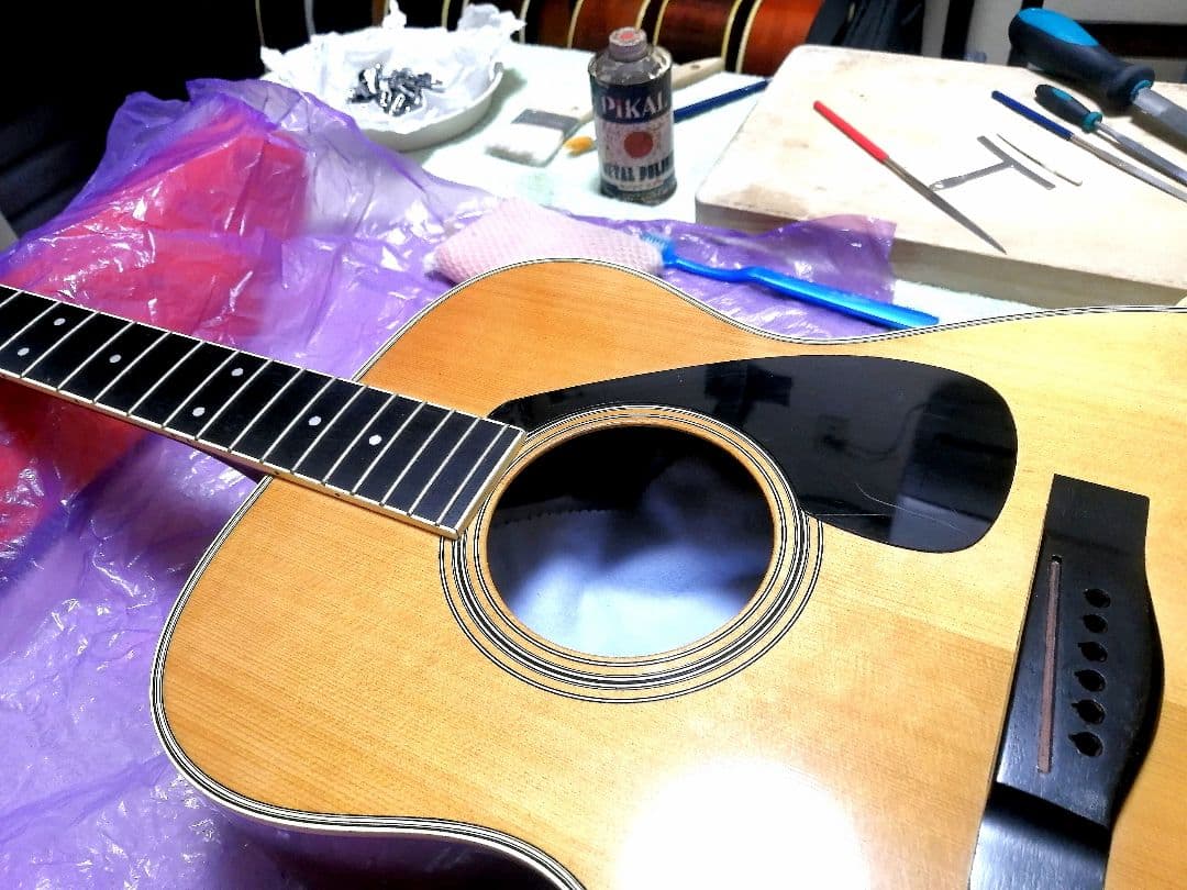 ★ジャパンヴィンテージ★YAMAHA FG202D★コンパクトボディー♪