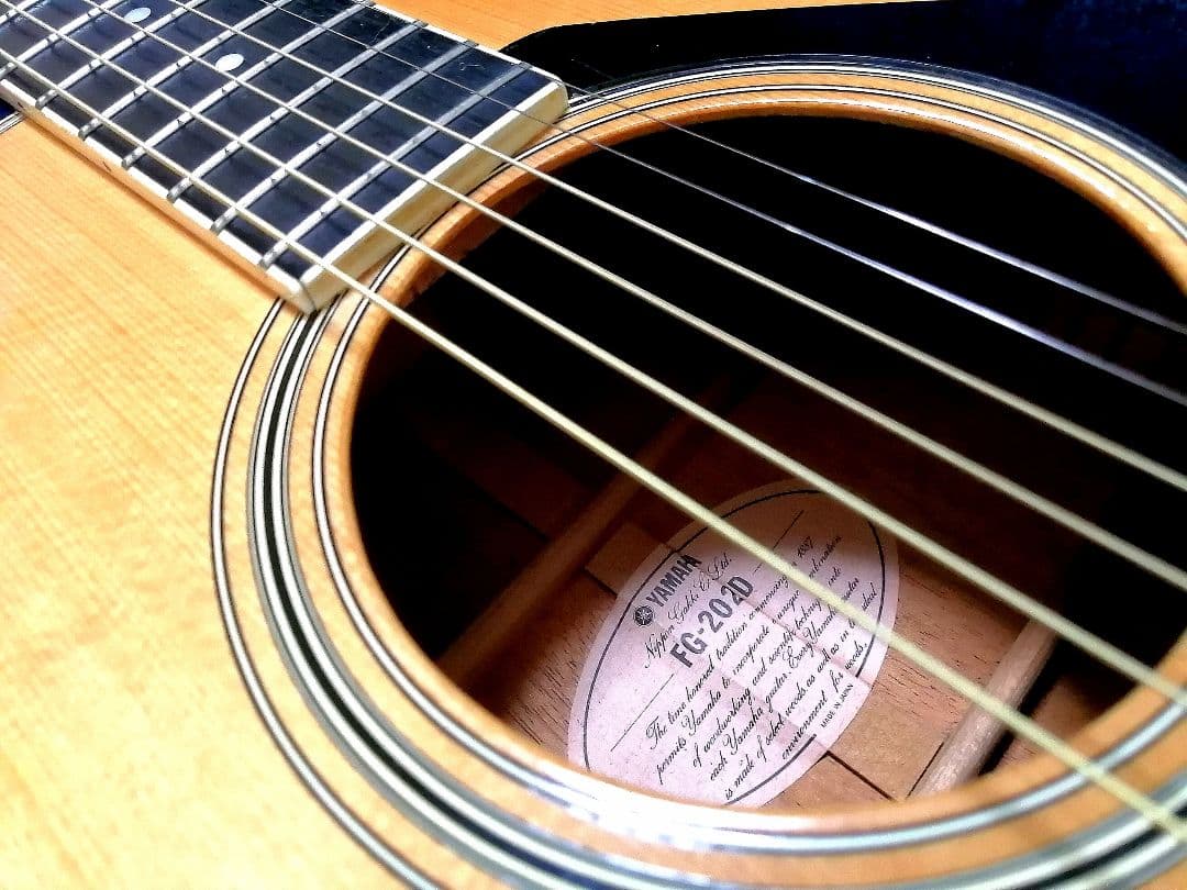 ★ジャパンヴィンテージ★YAMAHA FG202D★コンパクトボディー♪