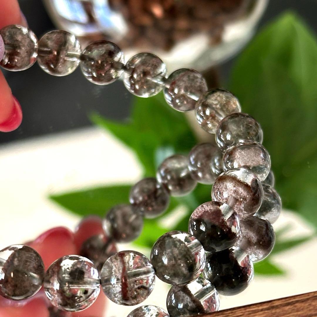 【激レア】【高品質】ガーデンクォーツ 庭園水晶 ブレスレット 金運 財運 UP