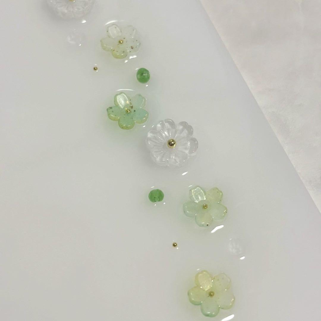 ✨min ✨A6 アクリルレジンバインダー　リング付き×2