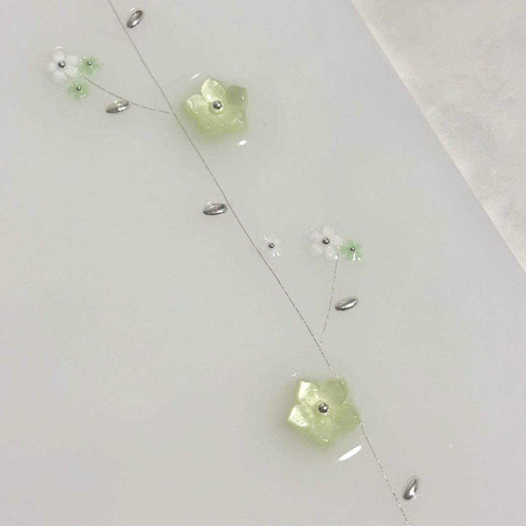 ✨min ✨A6 アクリルレジンバインダー　リング付き×2