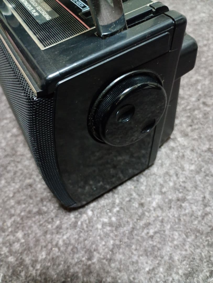 昭和レトロ SHARP QT-Y13U ダブルカセットラジカセ 動作確認済