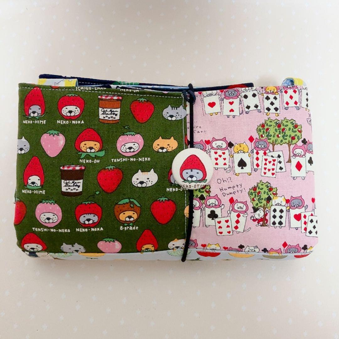 チャッピー。 大きめエコバッグ パッチワーク でかねこチャーム