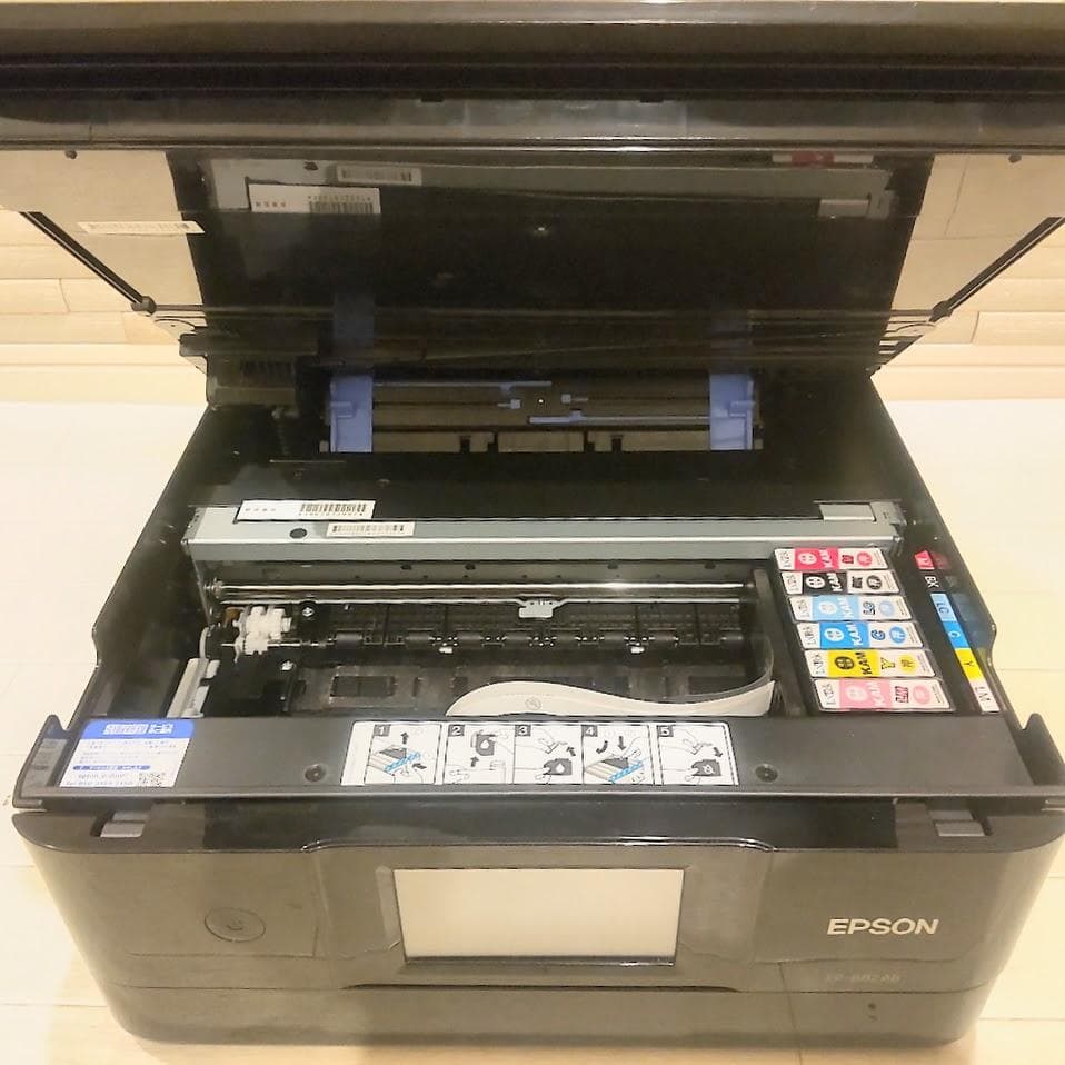 ジャンク品　EPSON EP-882AB インクジェットプリンター ブラック