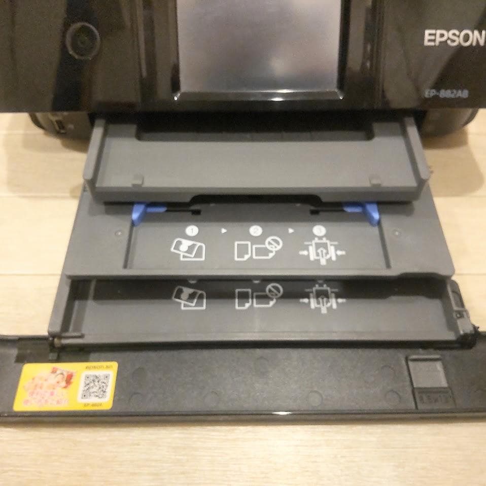 ジャンク品　EPSON EP-882AB インクジェットプリンター ブラック