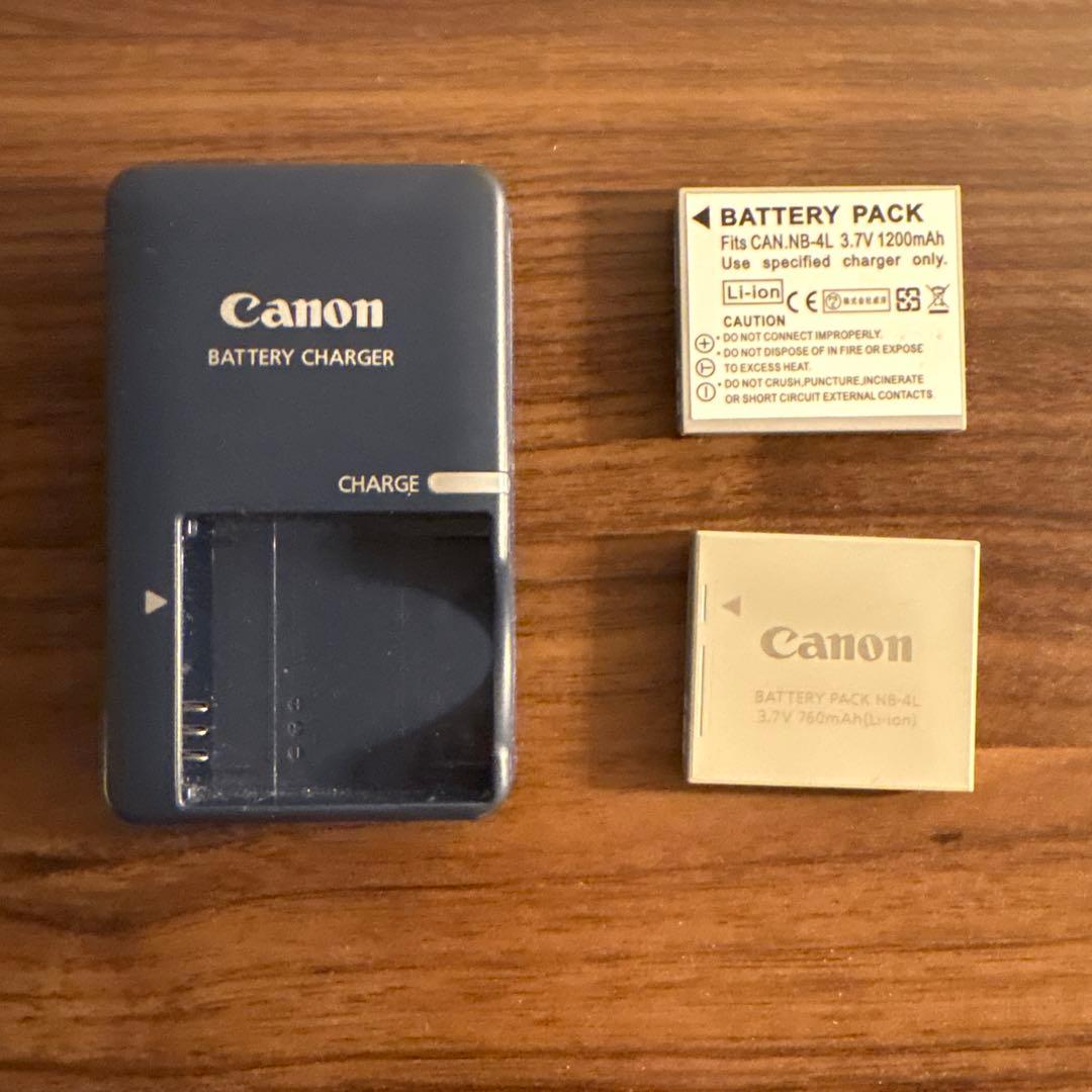 【動作品】Canon IXY DIGITAL 10 【純正バッテリー充電器付き】