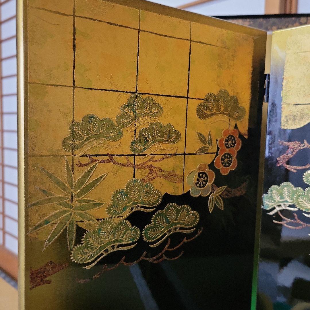 五月人形　K503　金箔と松竹梅　O