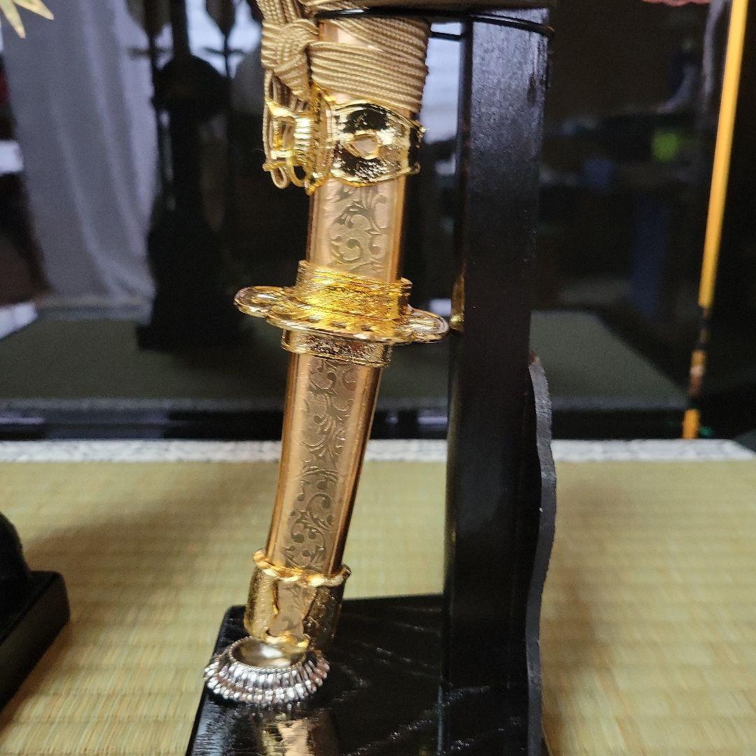 五月人形　K503　金箔と松竹梅　O