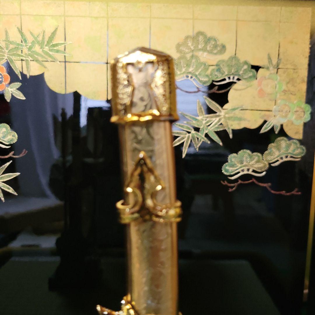 五月人形　K503　金箔と松竹梅　O