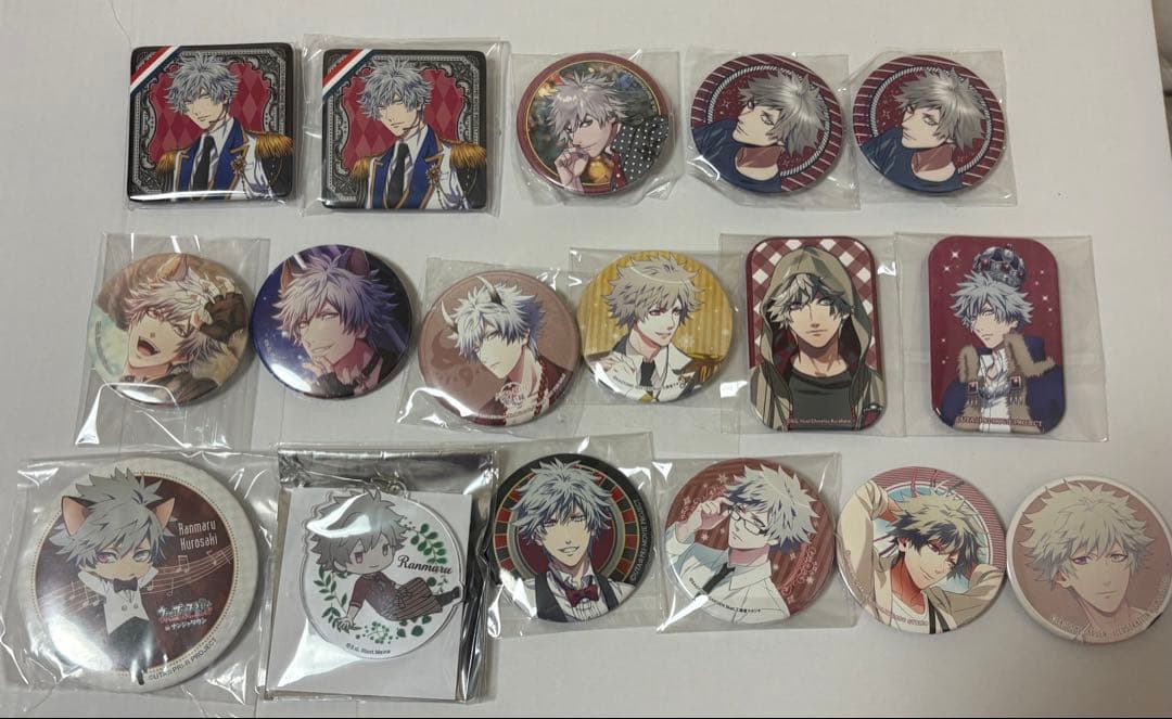 うたプリ　カルナイ　黒崎蘭丸　缶バッジ　まとめ