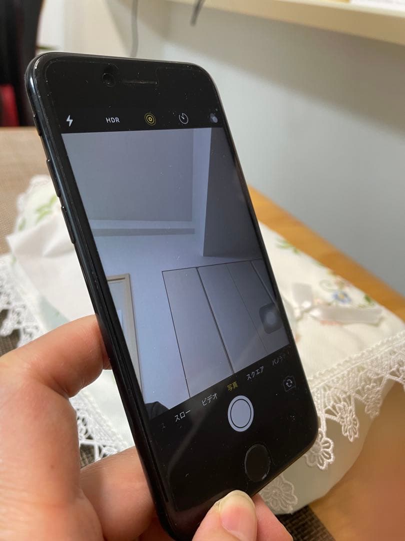 iPhone 7 128GB ジェットブラック SIMフリー バッテリー100％