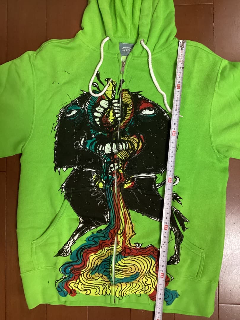 【最終案内】超美品TheFlamingLipsフレーミングリップス パーカーS