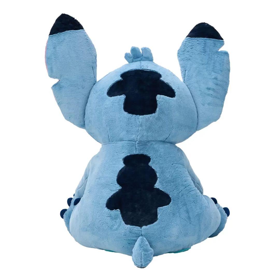 さいとうさんさん大きなスティッチのぬいぐるみ 約80cm ブランケット付き