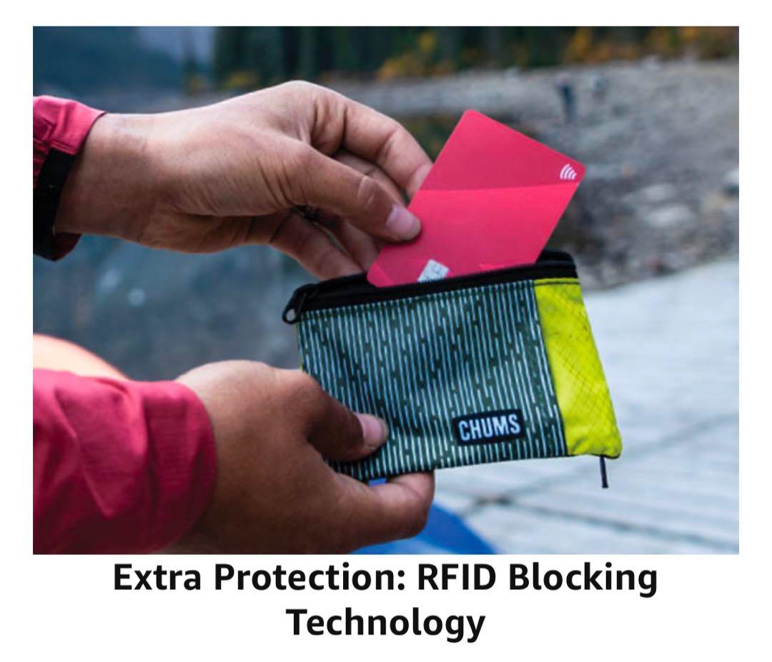 CHUMS ウォレットケース　Aqua Flauge クラゲ