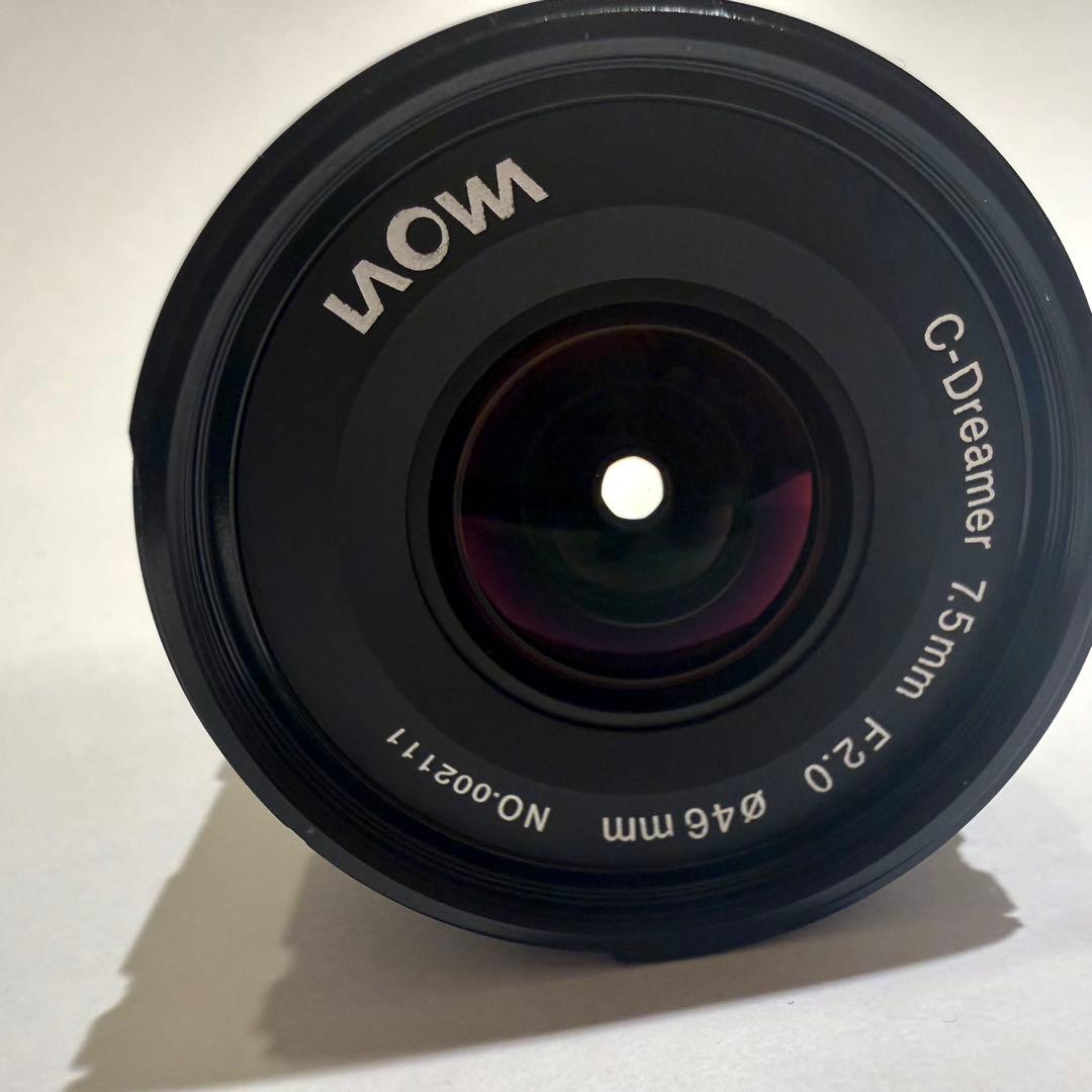 LAOWA 7.5mm F2.0 マイクロフォーサーズ