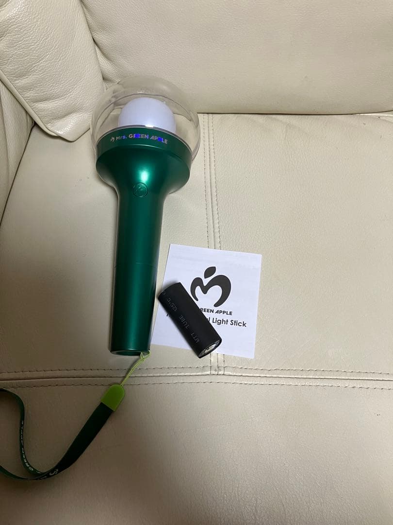ミセスグリーンアップル　ペンライト バベルの塔　京セラドーム　銀テープ付き美品