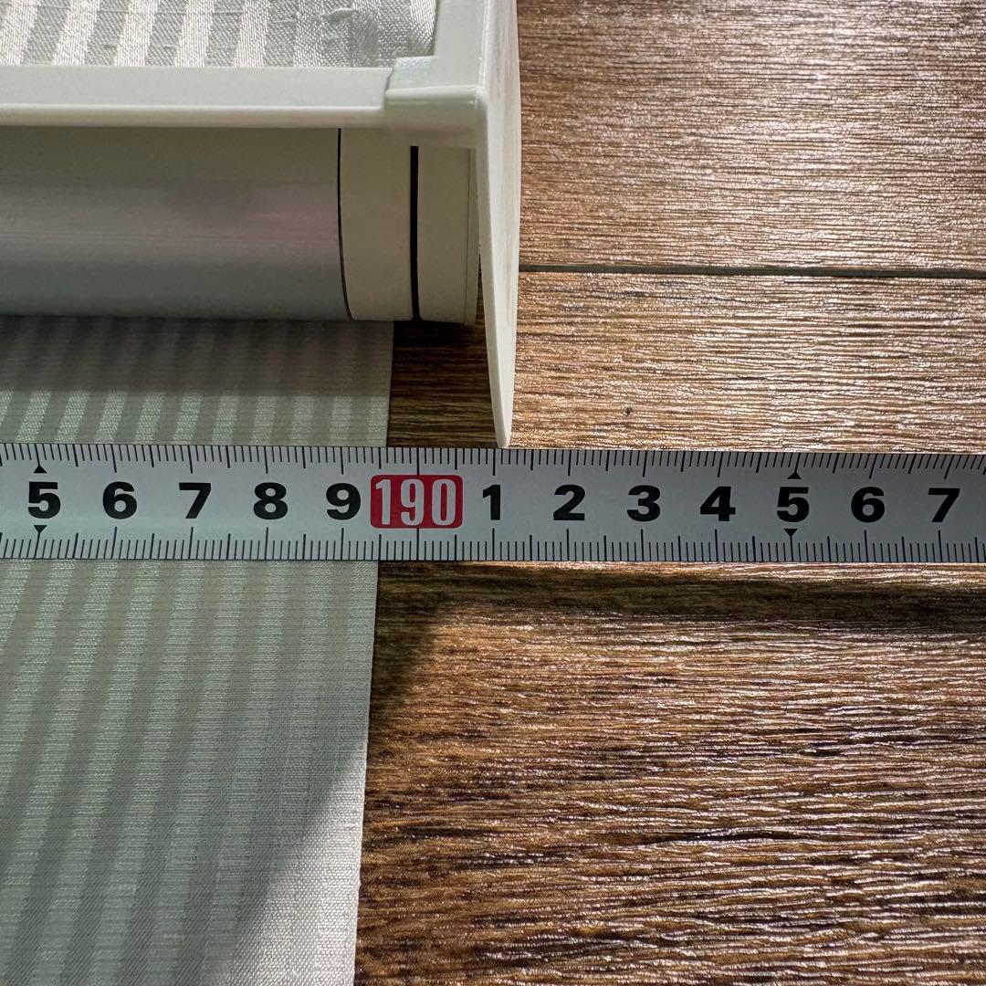 タチカワ ロールスクリーン ラルクシールド 1910 1600 白 ストライプ