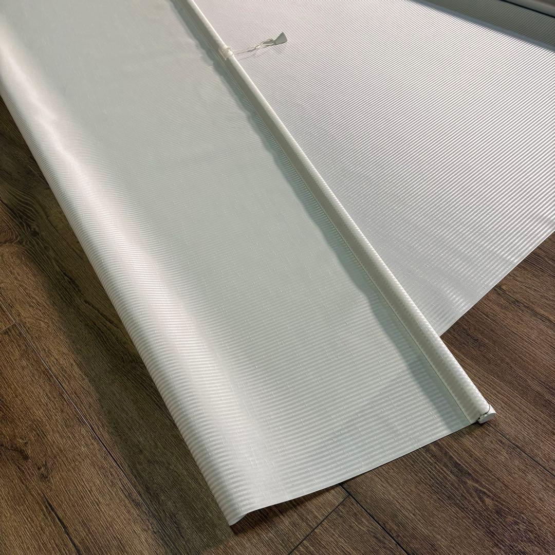 タチカワ ロールスクリーン ラルクシールド 1910 1600 白 ストライプ