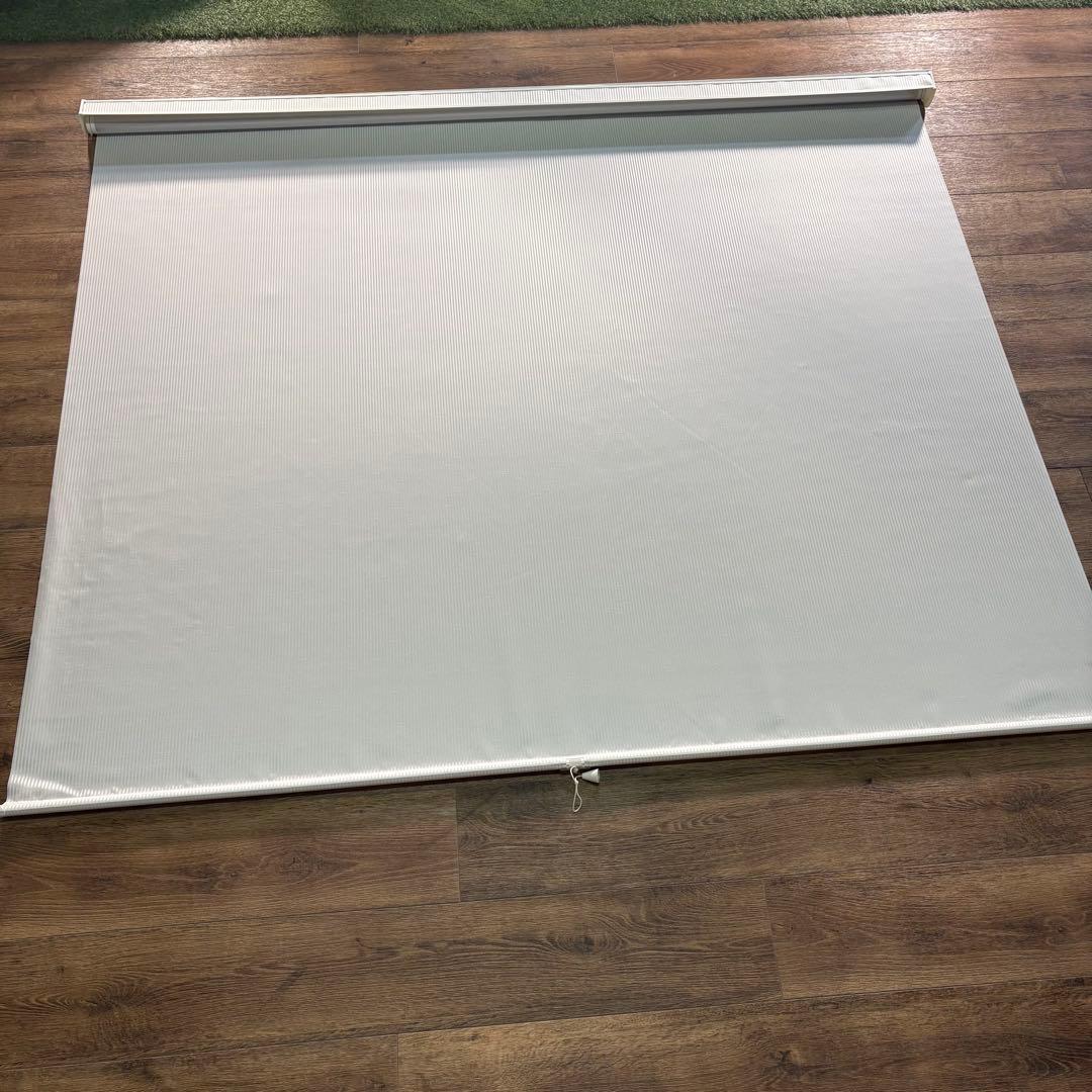 タチカワ ロールスクリーン ラルクシールド 1910 1600 白 ストライプ