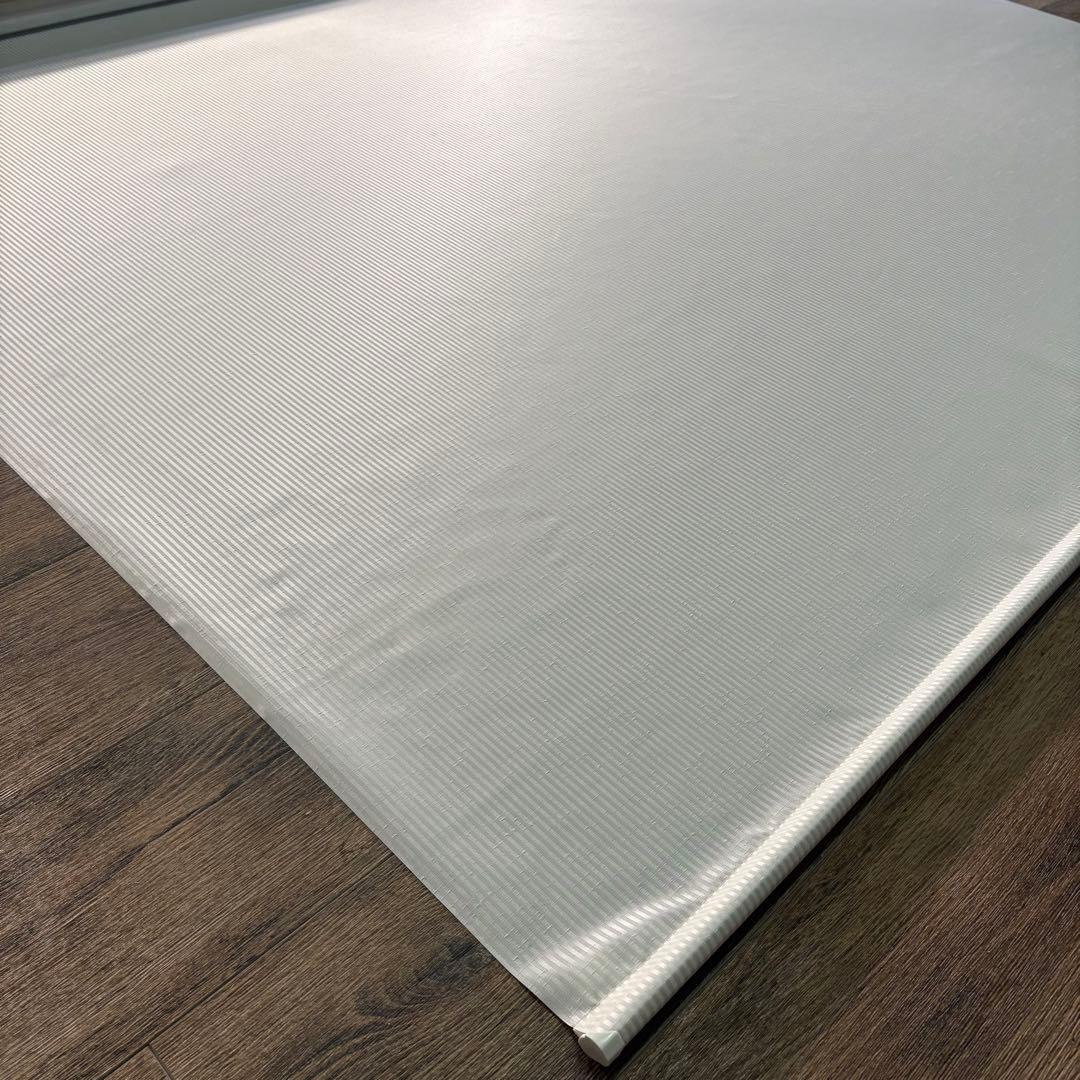 タチカワ ロールスクリーン ラルクシールド 1910 1600 白 ストライプ