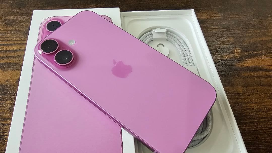iPhone16 パープル 128GB SIMフリー 付属品あり