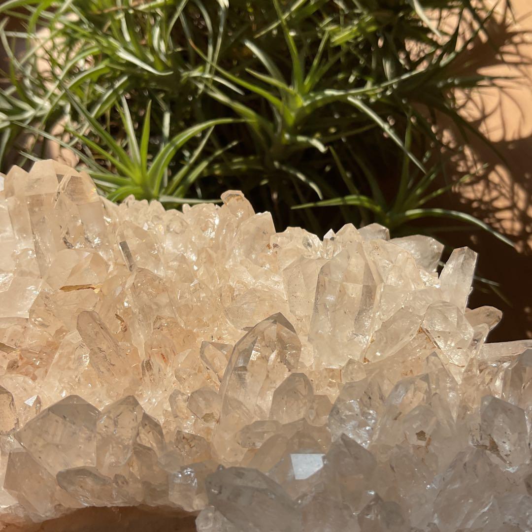 美品 ヒマラヤ マニカラン産 水晶 クラスター 天然石 原石