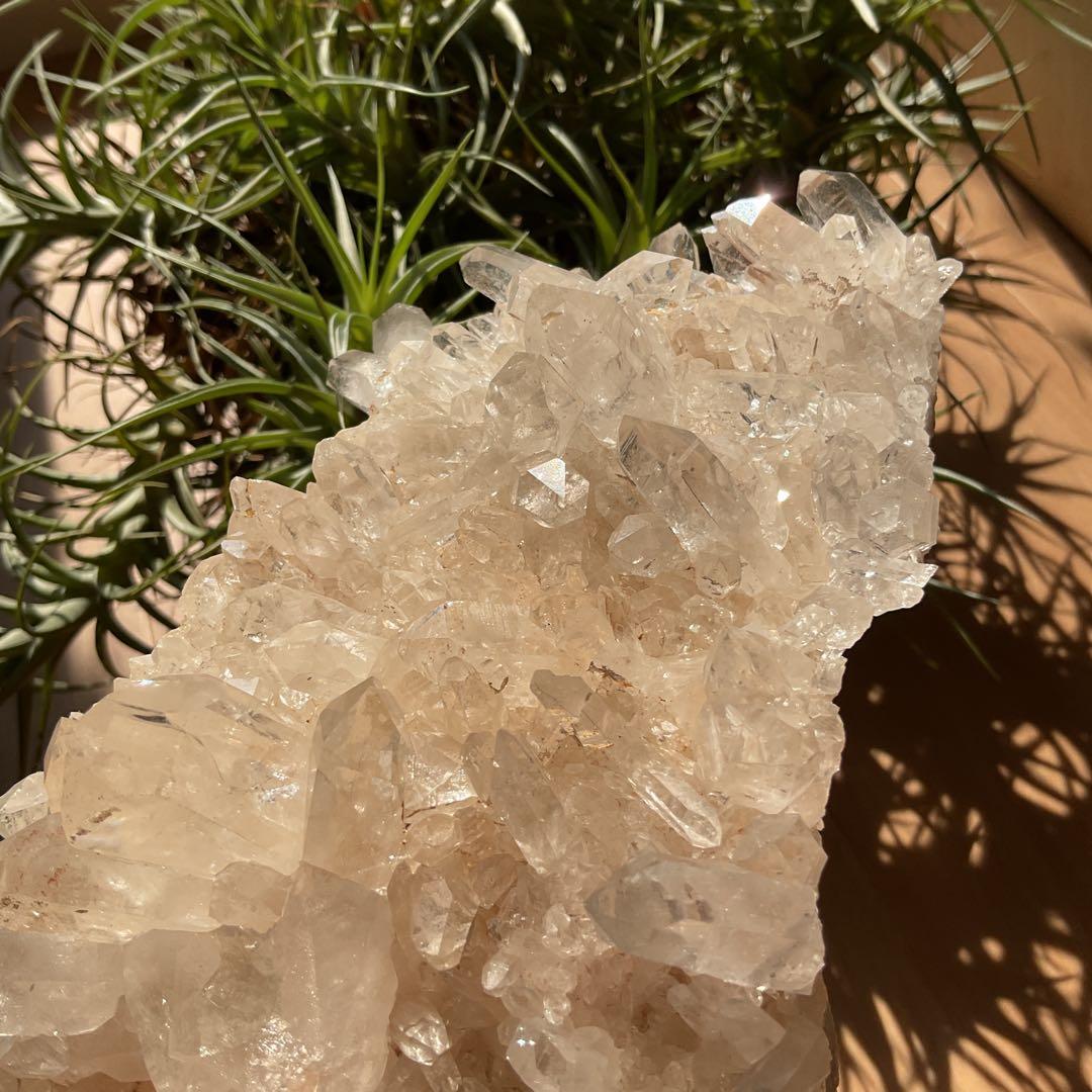 美品 ヒマラヤ マニカラン産 水晶 クラスター 天然石 原石