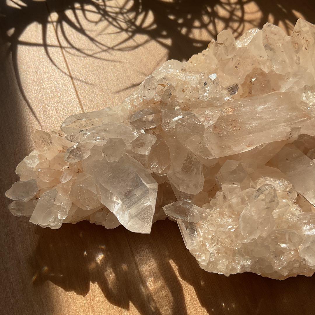 美品 ヒマラヤ マニカラン産 水晶 クラスター 天然石 原石