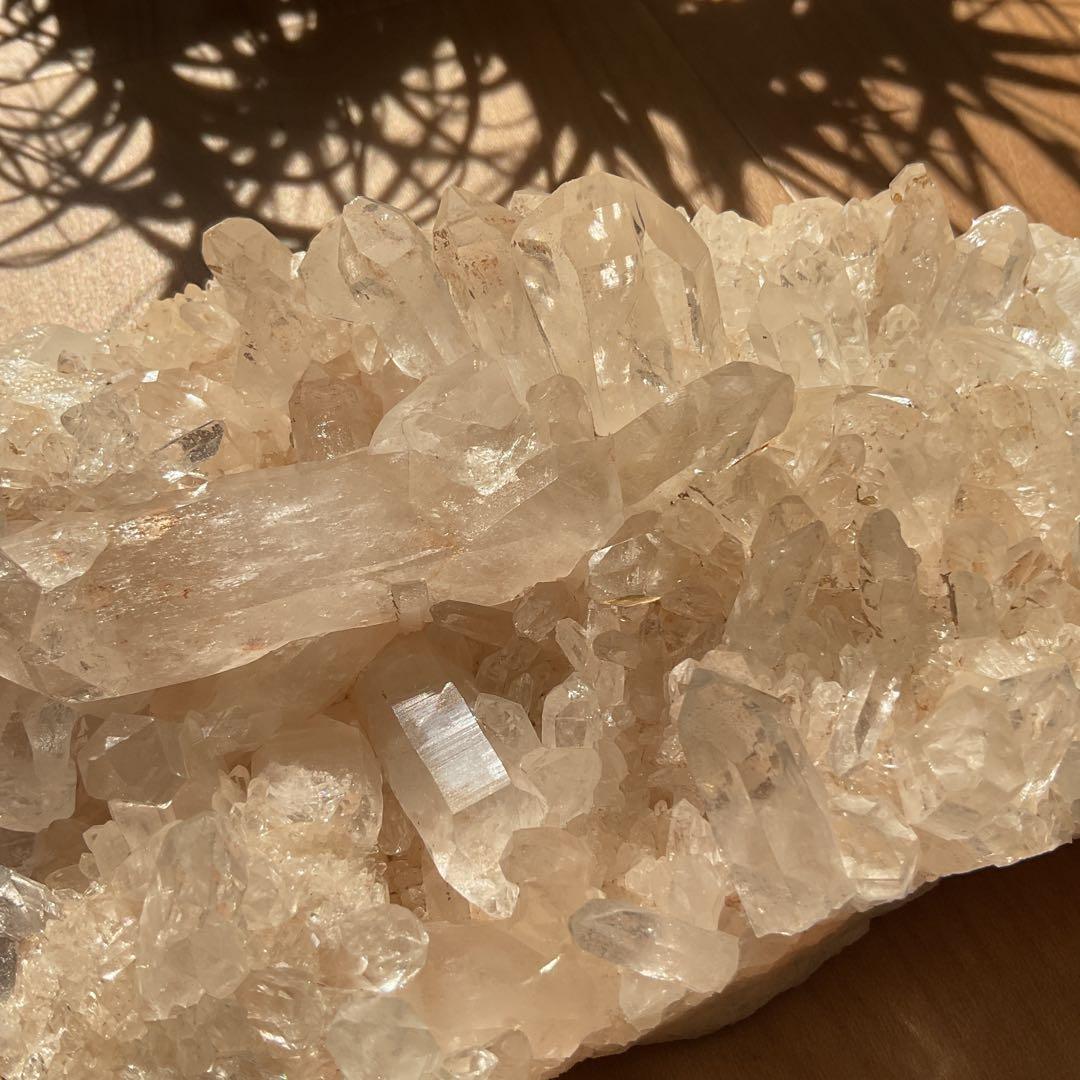 美品 ヒマラヤ マニカラン産 水晶 クラスター 天然石 原石