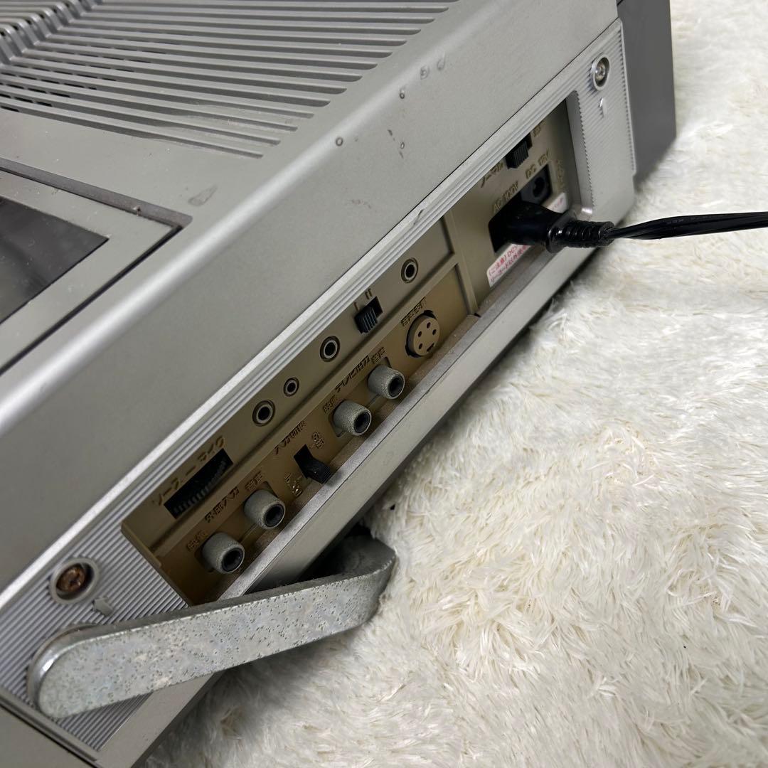 National ナショナル　TH6-X30 ブラウン管TV付ラジカセ 動作品