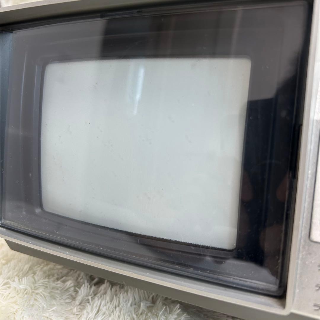 National ナショナル　TH6-X30 ブラウン管TV付ラジカセ 動作品