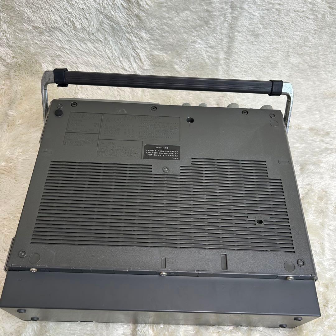 National ナショナル　TH6-X30 ブラウン管TV付ラジカセ 動作品