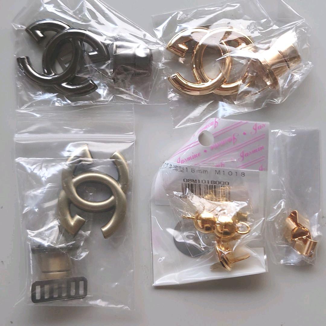 ラメルヘン    ひねり金具他  材料各種パーツ  5ページ分