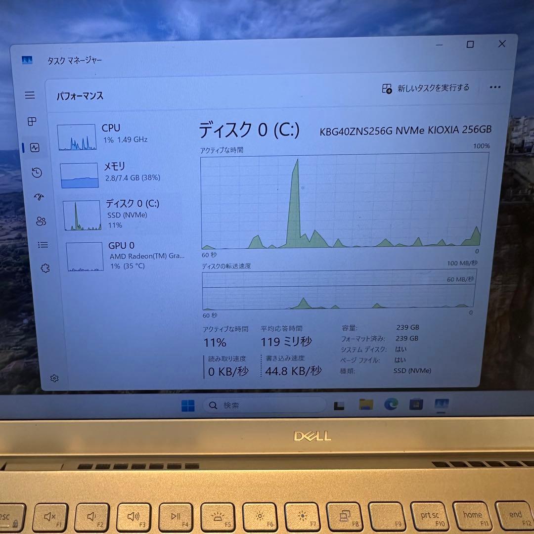 Dell Inspiron 5405 Ryzen 5 4500U 訳あり
